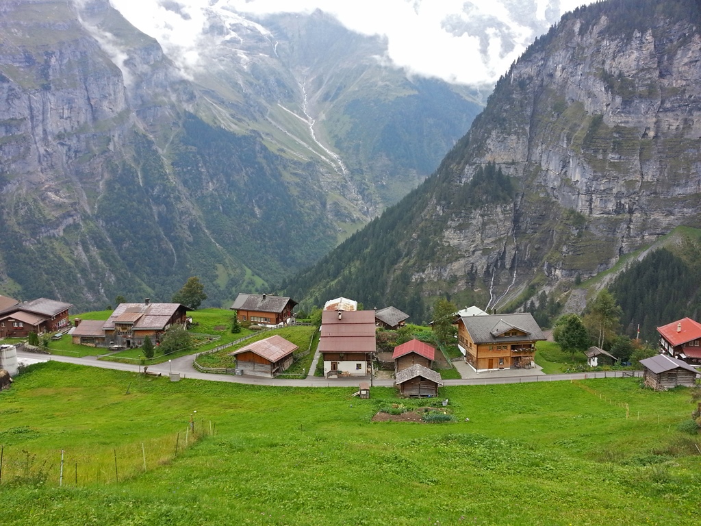 Gimmelwald and Valley